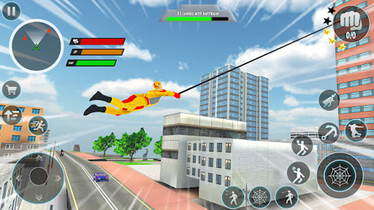 Police Robot Rope Hero Game for Android