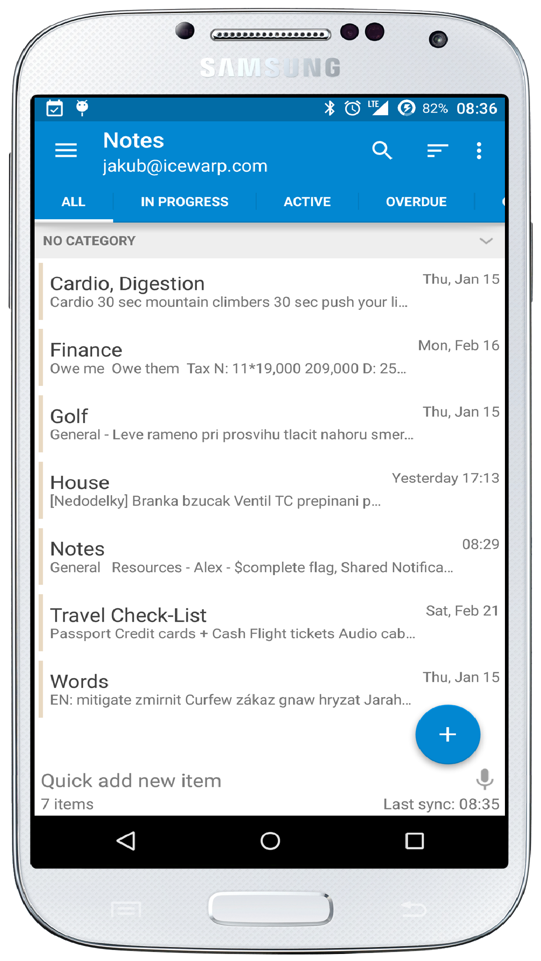 Tasks & Notes for MS Exchange - Application sur Amazon Appstore