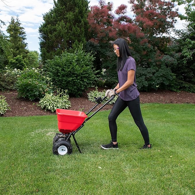 EarthWay 2050P Esparcidor de 80lb con Neumáticos 10in miniatura 2