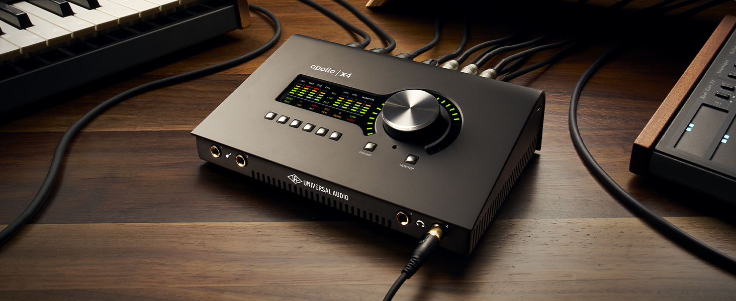 Amazon.com: Universal Audio Apollo x4 Heritage Edition : Musical