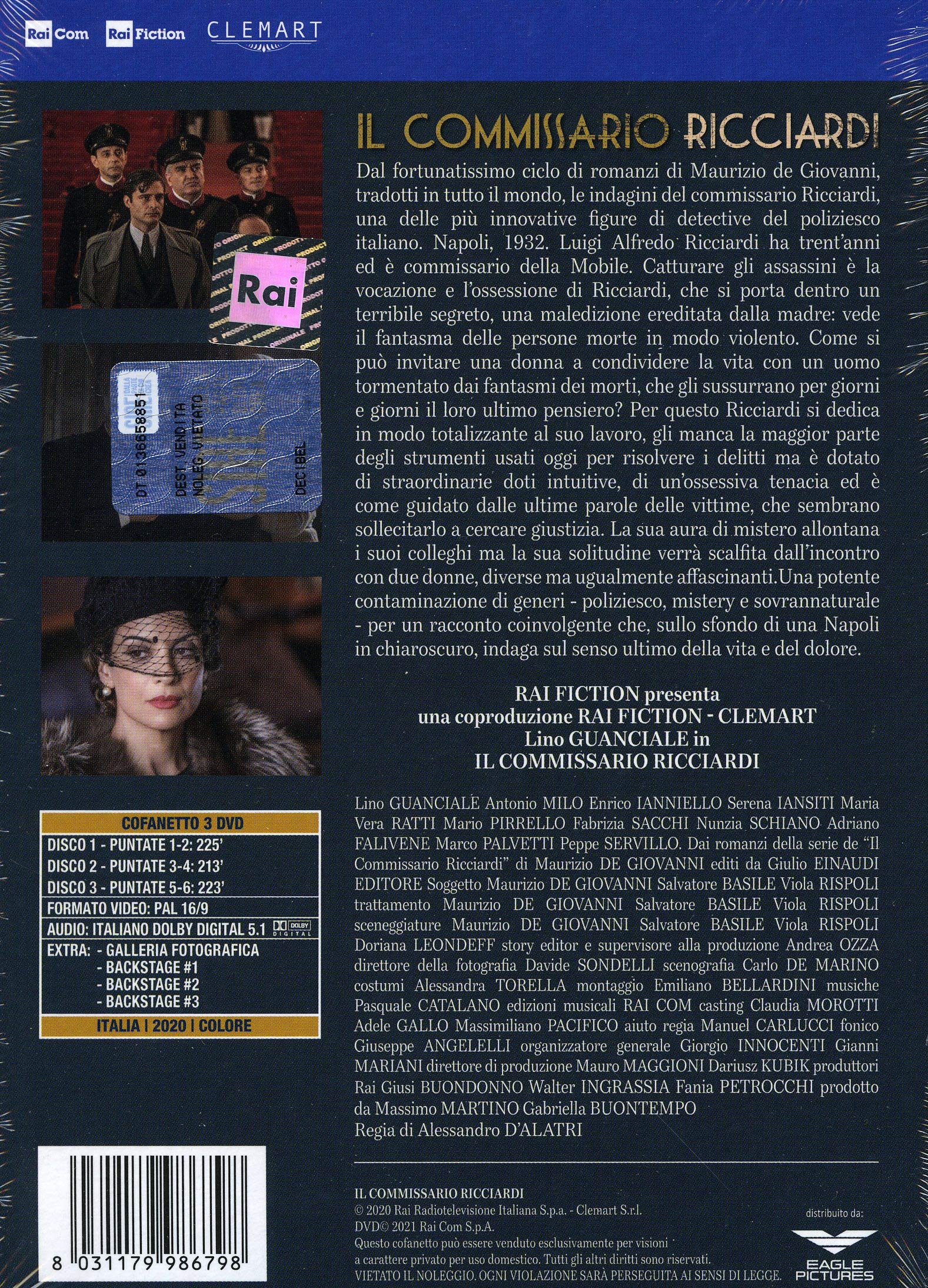 Il Commissario Ricciardi (Box 3 Dv)
