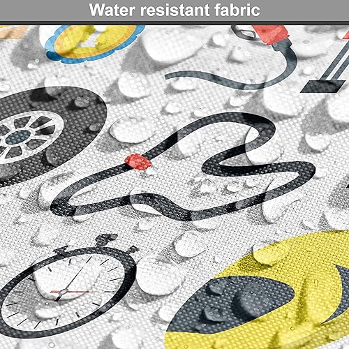 Vista 622 de Ambesonne - Tela de punto elástica