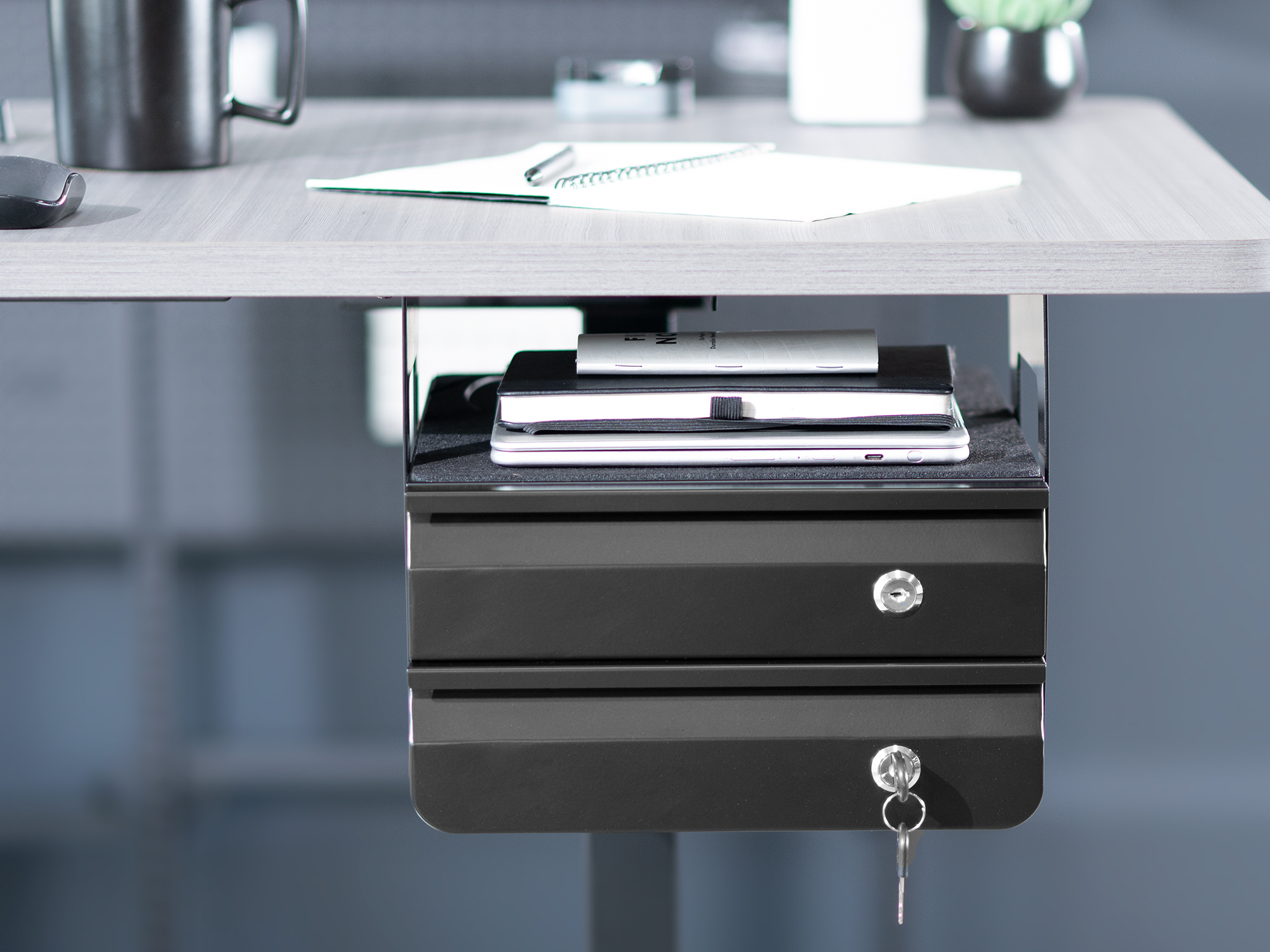 Amazon.com : VIVO 13 Inch Under Desk Lockable Slide Out Drawer