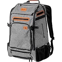 Franklin Sports Baseball + Softball Backpack - MLB + USA Baseball Softball Equipment Bag + Fastpitch Softball - Youth + Adult Bat Packs for Bats, Gloves, Helmets, Cleats and More - Multiple Colors