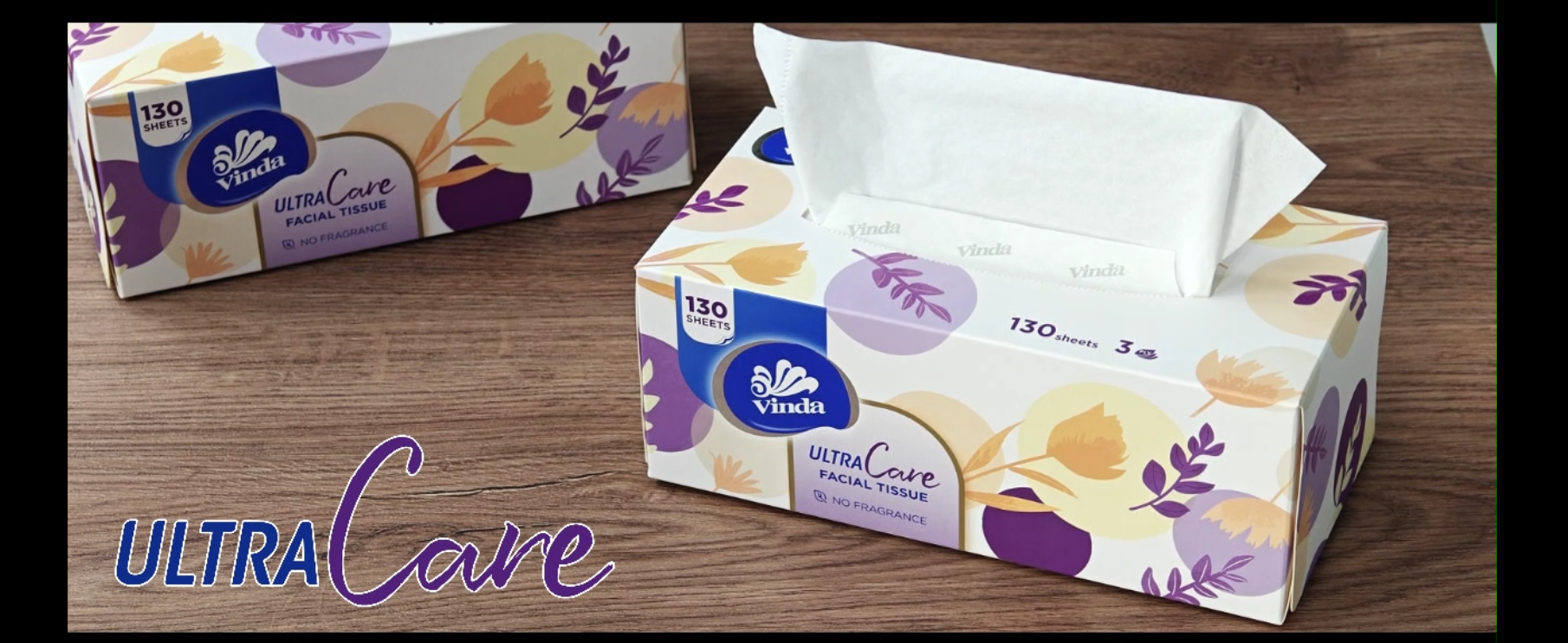 VINDA DELUXE 3PLY FACIAL TISSUE SOFT PACK L (4X110S - View #3