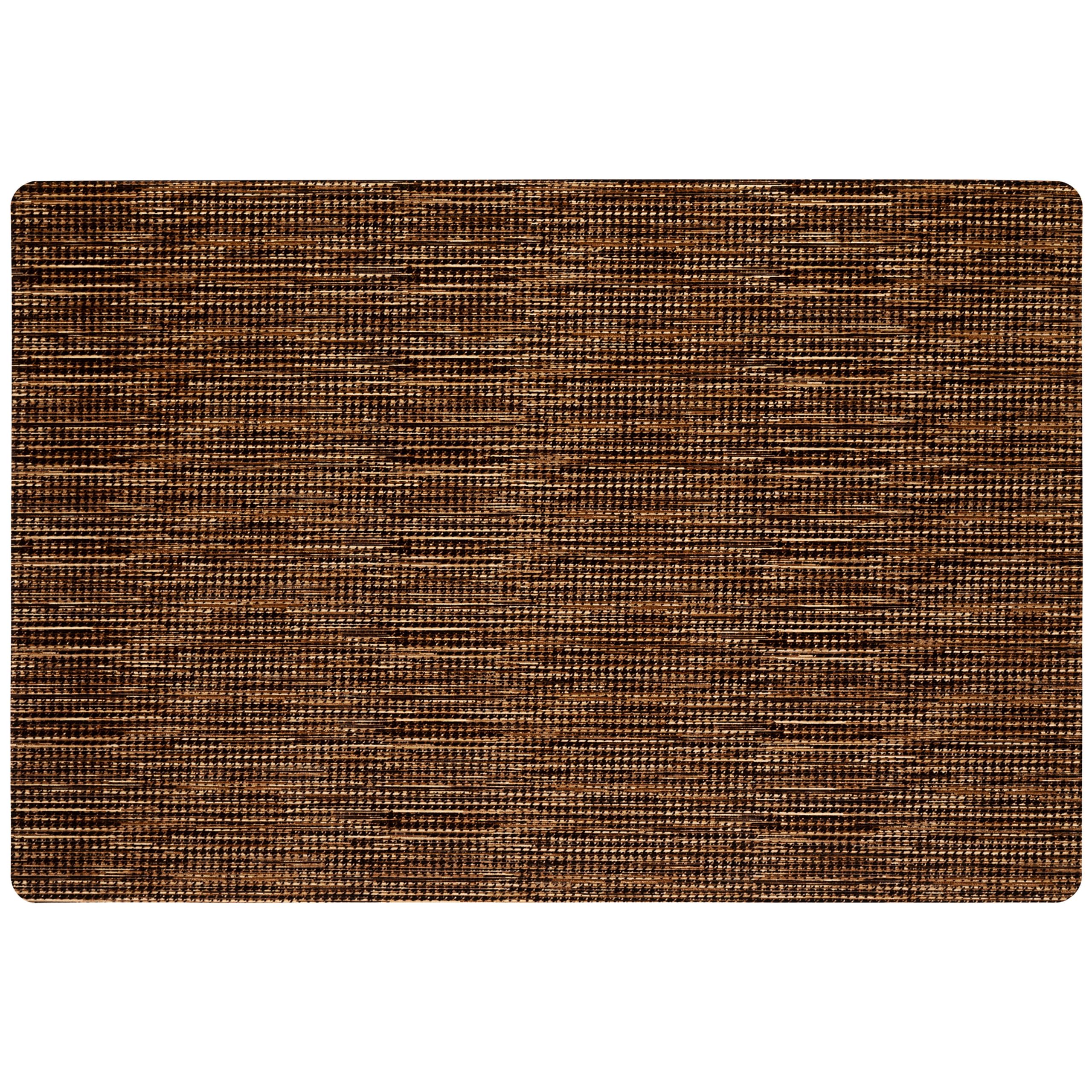 SoHome Ultra İnce İç Mekan Kapı Paspası Mutfak Paspası, Düşük Profilli Lekeye Dayanıklı Kaymaz Tasarım, Makinede Yıkanabilir, 24" x 35", Kahverengi