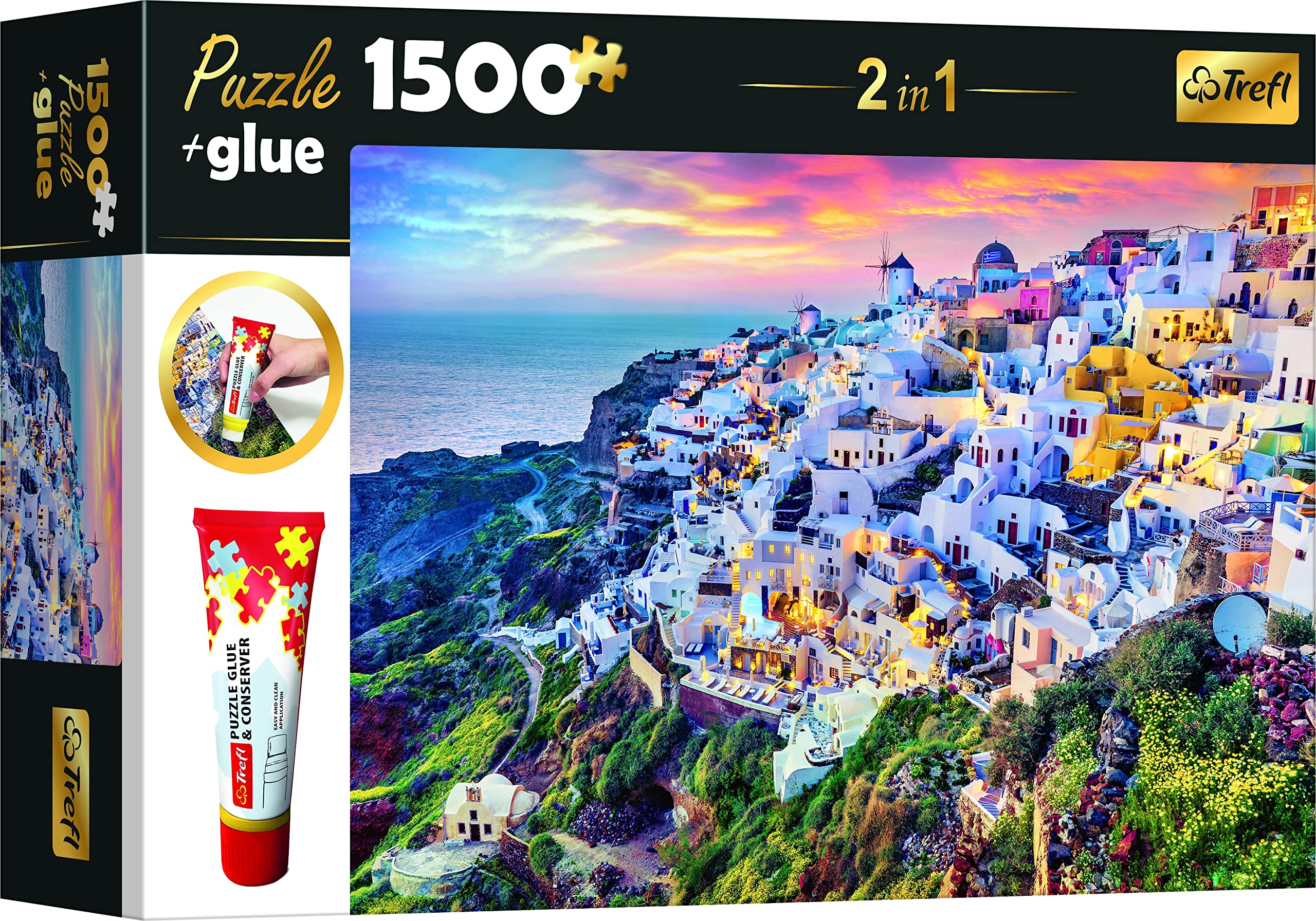 Trefl, Puzzle, Valle de Funes, Dolomitas, Italia, de 1500 Piezas, Bolzano, Bolzano-Alto Adige, Montañas. Rompecabezas con Motivo montañoso, para Adultos y niños a Partir de 12 años — view 23