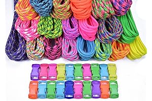 Bored Paracord Brand Paracord Starter Kit – Big Neon Combo Kit