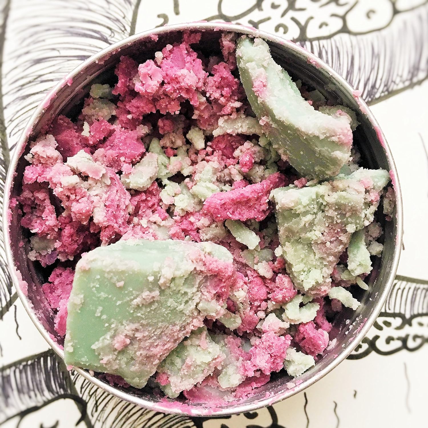 Sage and Pomegranate 3 oz Soy Crumble Wax Melts Handmade Products