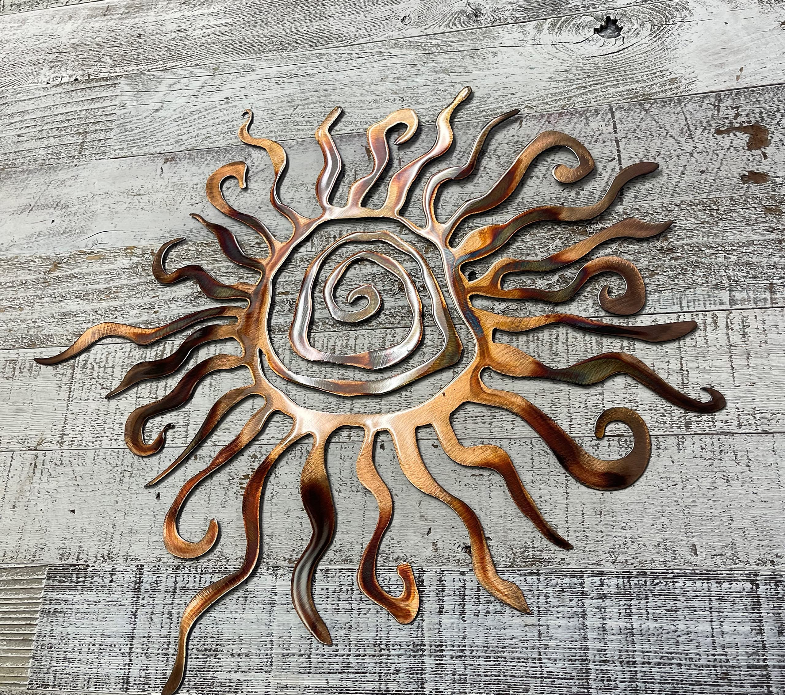 Amazon.com: Southwestern Sun Metal Wall Art 17