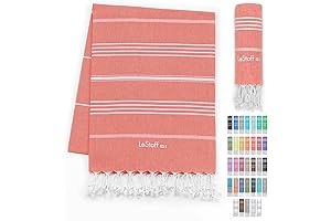 LeStoff Turkish Beach Towel: Ultimate Comfort in Organic Cotton