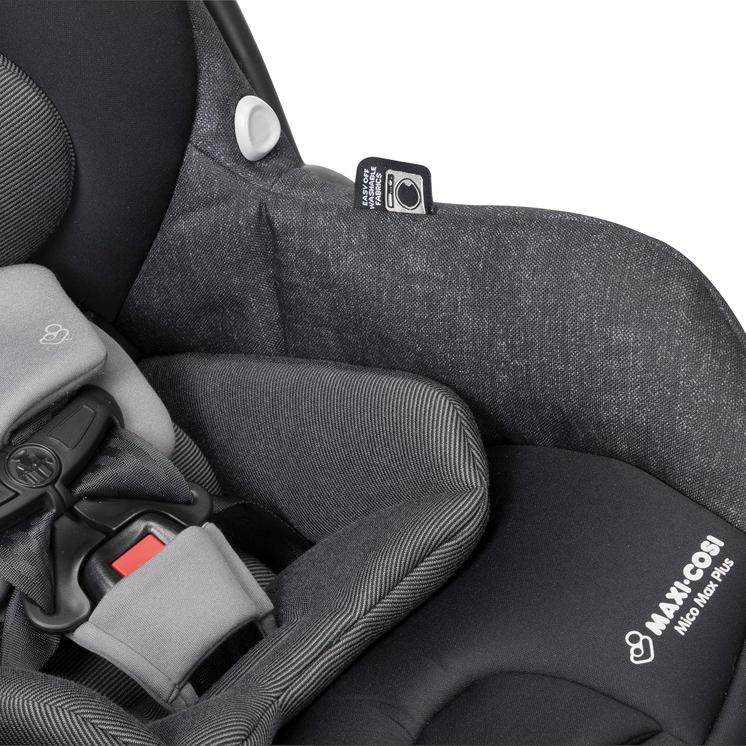 Maxi-Cosi Mico Max Plus Infant Car Seat with Base, Nomad Black, One Size