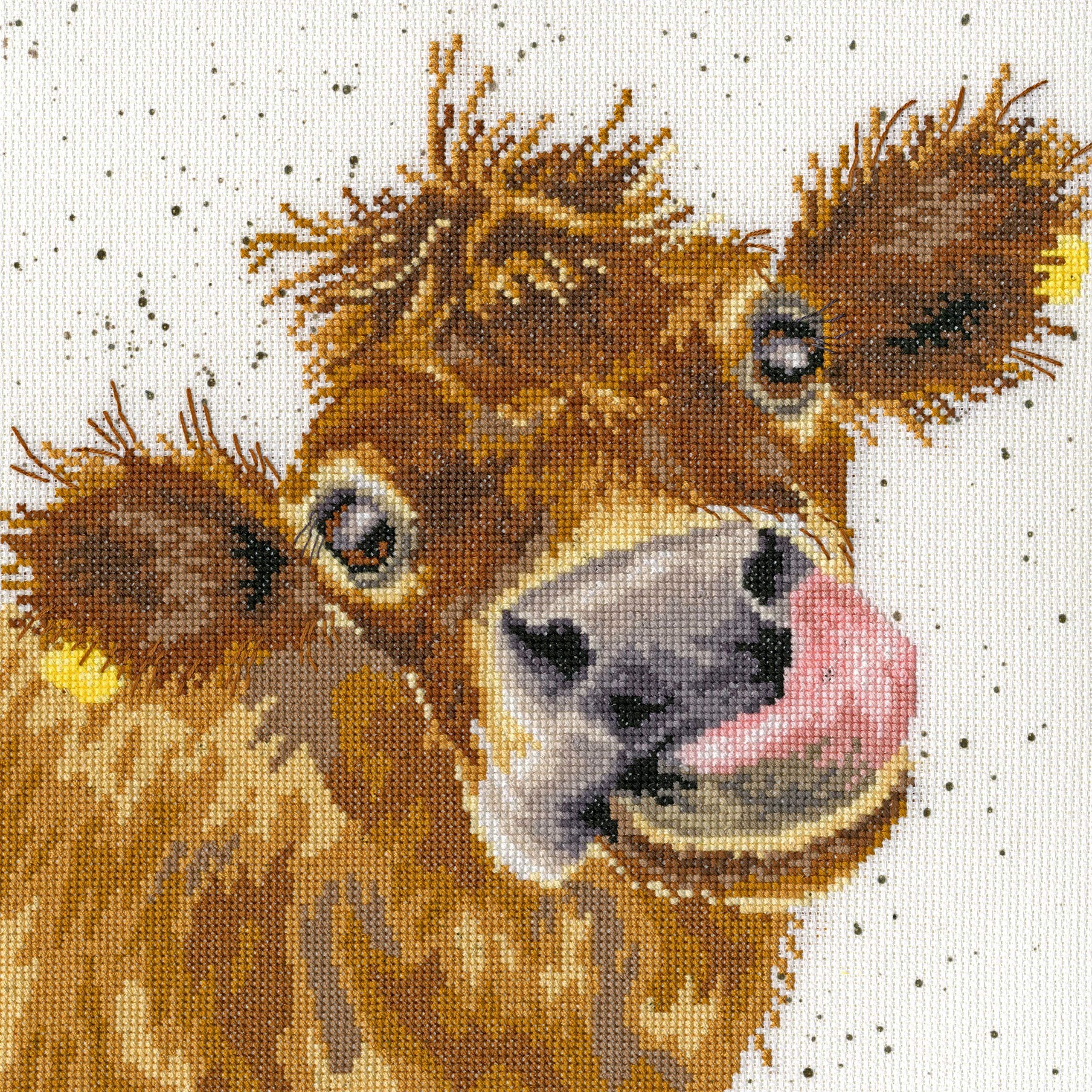 Cross Stitch Kit - Moo