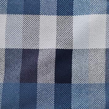 Eddie Bauer - Twin Size Blanket, 100% Yarn Dyed Cotton Striped Bedding for Year Round Comfort, Throw Blanket for Couch or Bed (Windsor Blue)