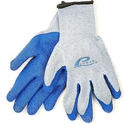 Promar GL-200-XL Blue Latex Grip Glove - X-Large