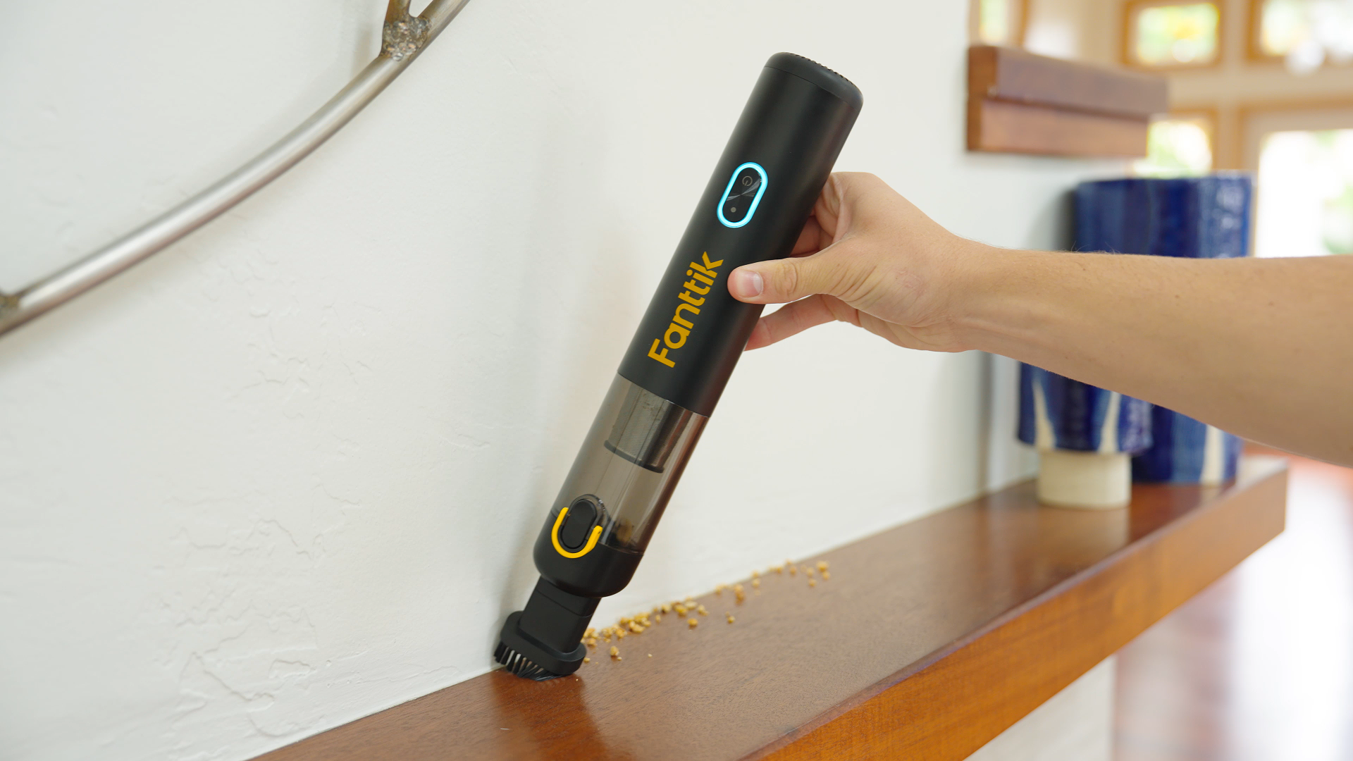Amazon.com: Fanttik Slim V8 Mate Cordless Car Vacuum Suction Power