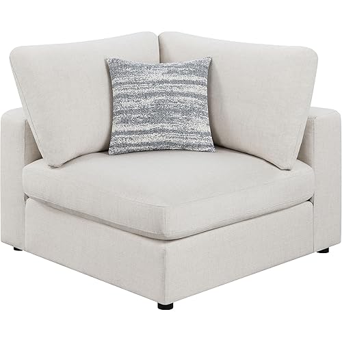 First of a Kind Serene Upholstered Corner Beige