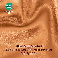 Vista 215 de Bedsure Fundas de almohada de satén, similares a las fundas de almohada de seda tamaño Queen, juego de 2, fundas de almohada para mujeres que