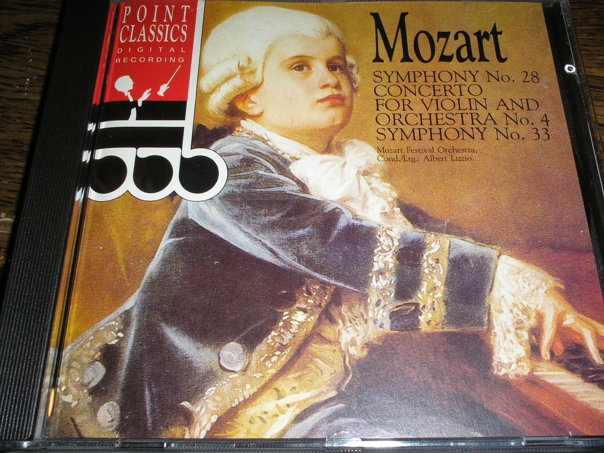 Mozart: Symphony No. 28 in C Major KV 200 / Concerto for Violin and Orchestra No. 4 in D Major KV 218 / Symphony No. 33 in B Major KV 319 (UK Import) [Audio CD]