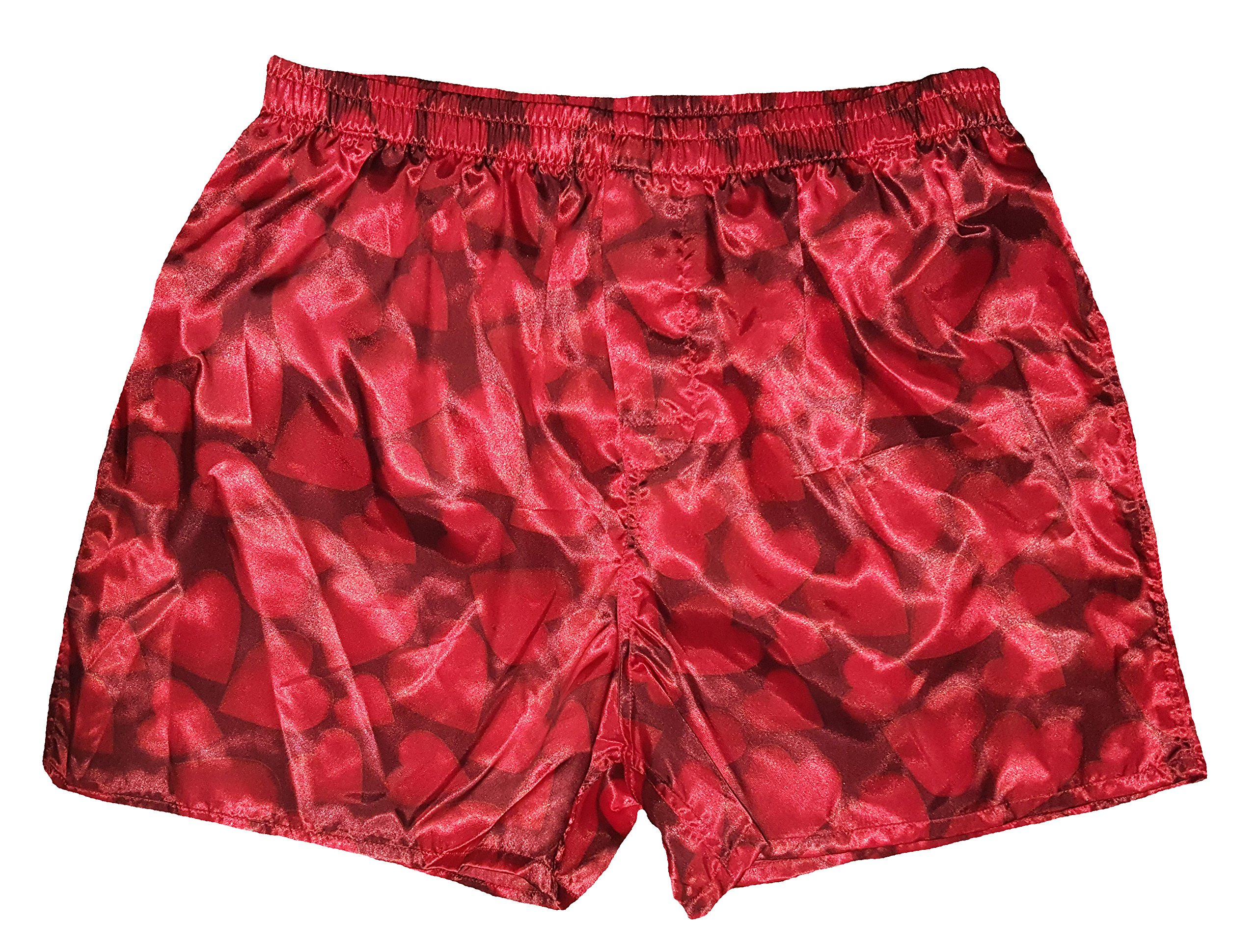 Valentines Day Big Red Hearts Boxer Shorts - X-Large
