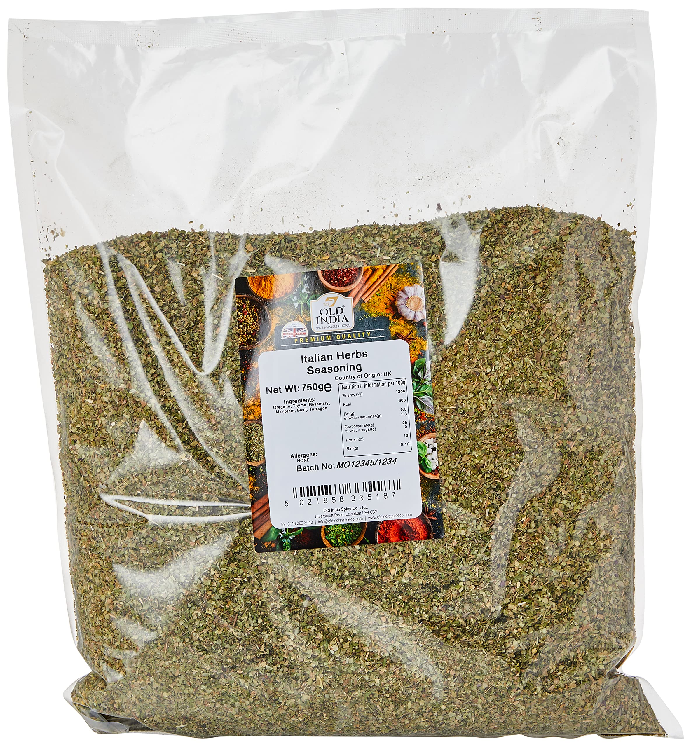 Old India Italian Herbs Seasoning 750 g