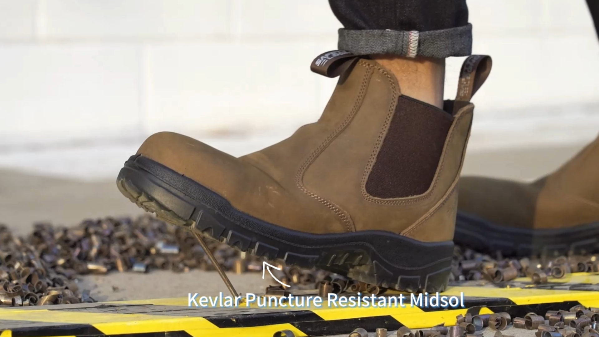 Amazon.com | SAFETY LOONG Slip on Work Boots for Men Women 