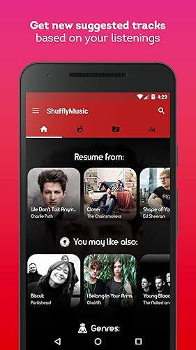 Shuffly Music - Song Streaming Player