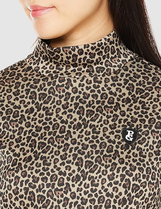 Amazon | [パーリーゲイツ] レディース 長袖 インナーシャツ 鹿の子