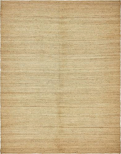 Miniatura 6 de Unique Loom Chunky Jute Collection - Alfombra de área - Amanda (9' x 12' 2", rectangular, natural)