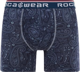 Rocawear Performance 4, 5 or 6 Pack Sport Fit Underwear, Stretch Performance Breathable Cool Support Men Boxer Briefs