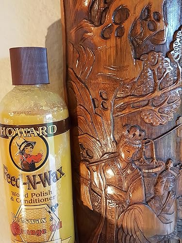 Miniatura 2 de Howard Feed N Wax - Cera de abejas conserva y protege tu madera grandes regalos 4 botellas de 47 fl oz