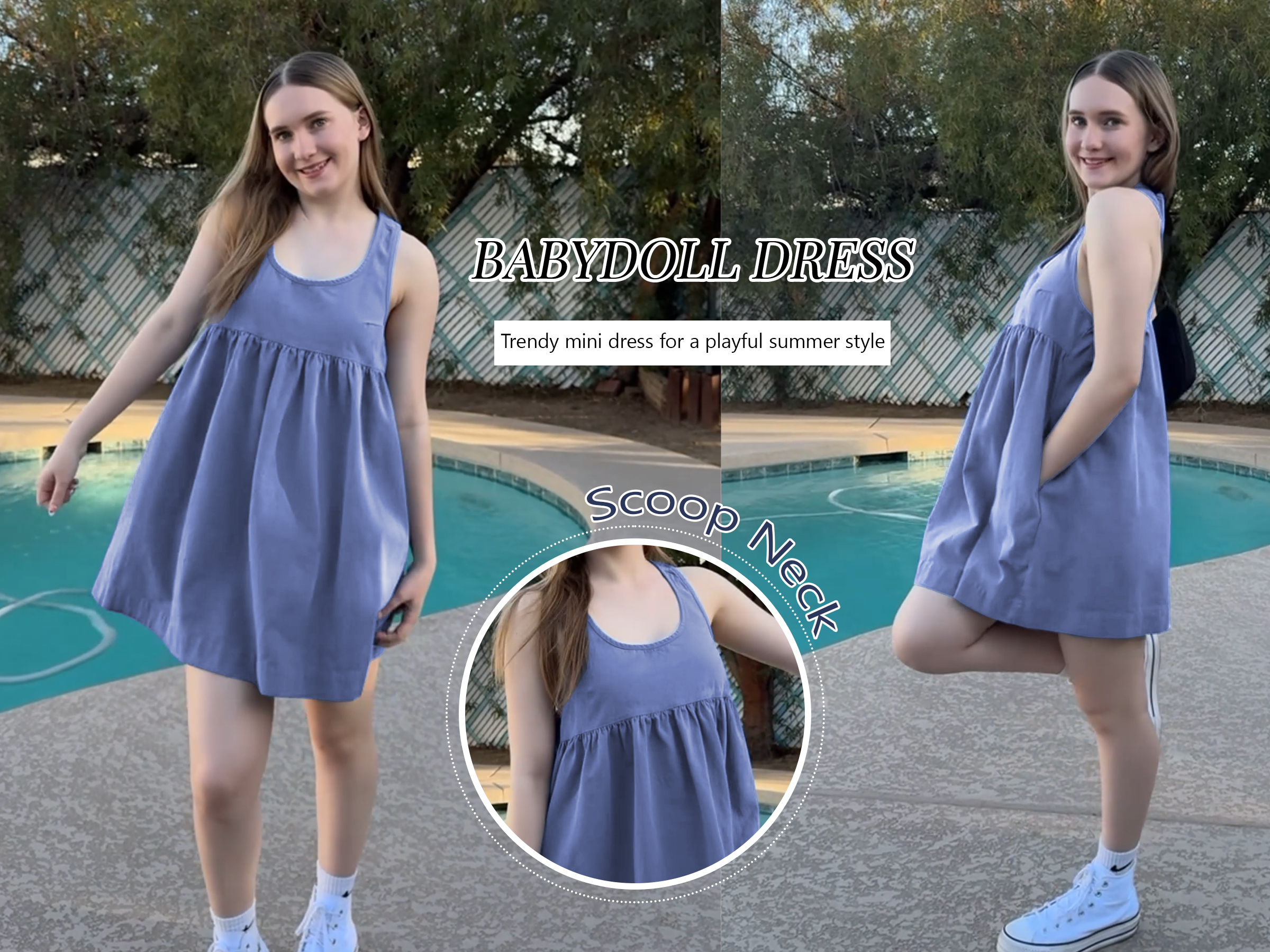 tank babydoll dress Watch Women's Summer Mini Sleeveless on Amazon Live This relaxed Veronica Beard black ruched SLEEVE:33 last small