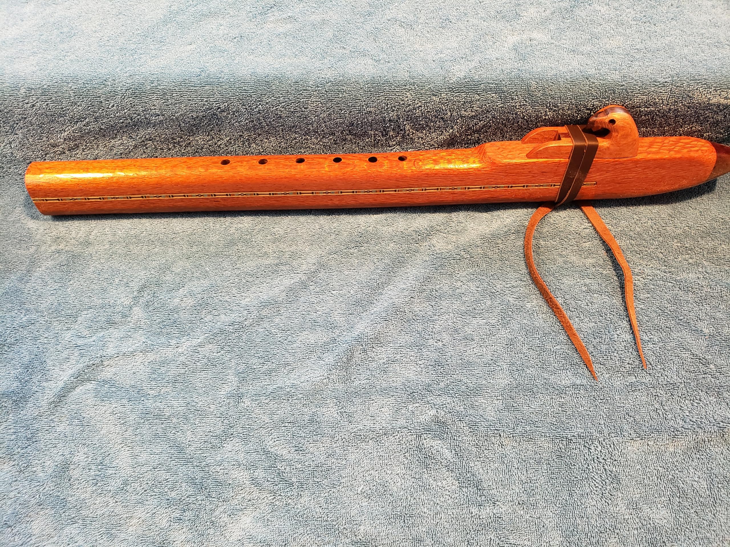 Native American Flute - Made From Lacewood - key of LOW C awesome sound - - - sku57