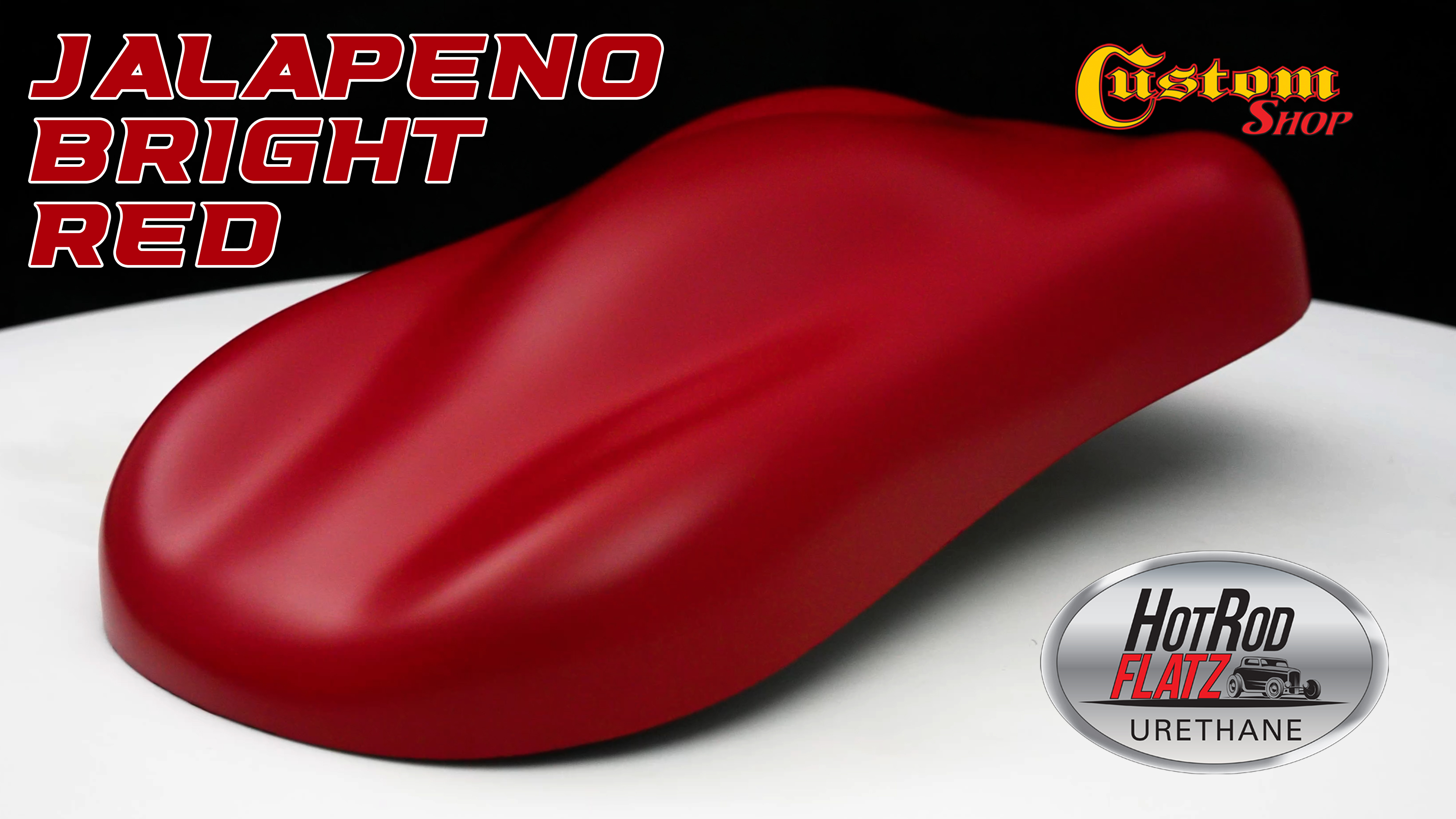 Amazon.com: Custom Shop - Jalapeno Bright Red - Hot Rod Flatz Flat