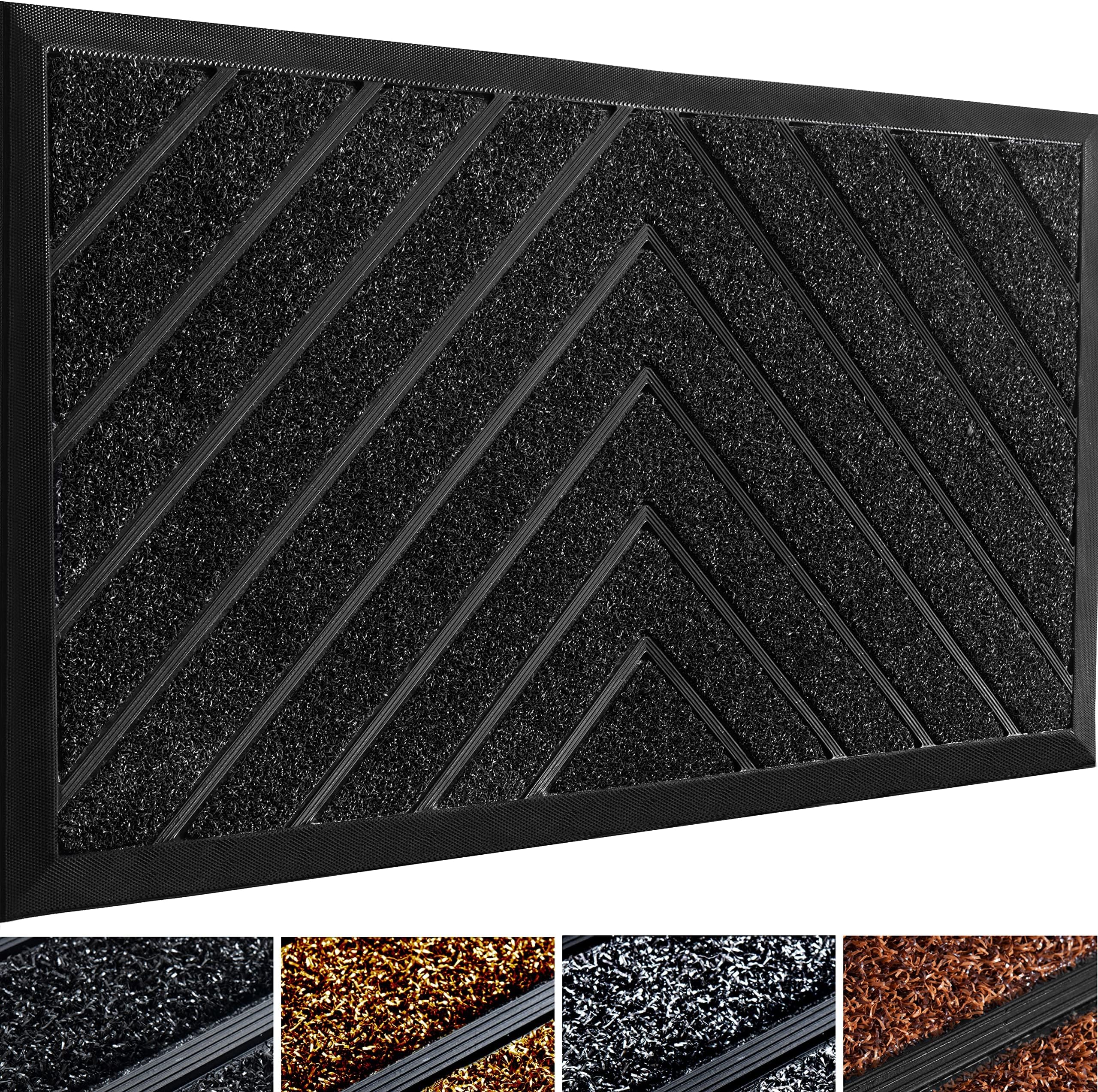 UBDYO Durable Door Mat - 30x17 - Welcome Mat - Entryway Rug - Indoor/Outdoor