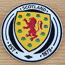 Football Scotland Scottish St Andrew's Flag Iron On Embroidered Badge Patch (2)