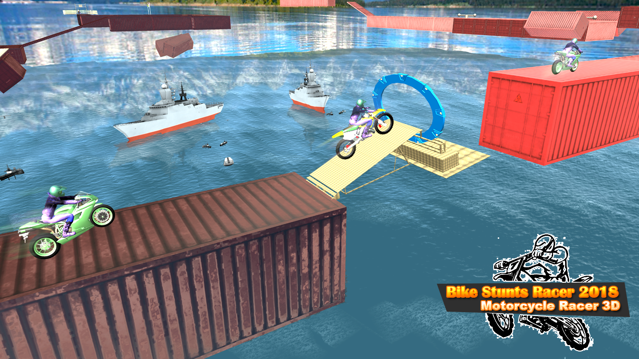 Bike Stunts Racer 2018 - Motorcycle Racer 3D - App on Amazon Appstore