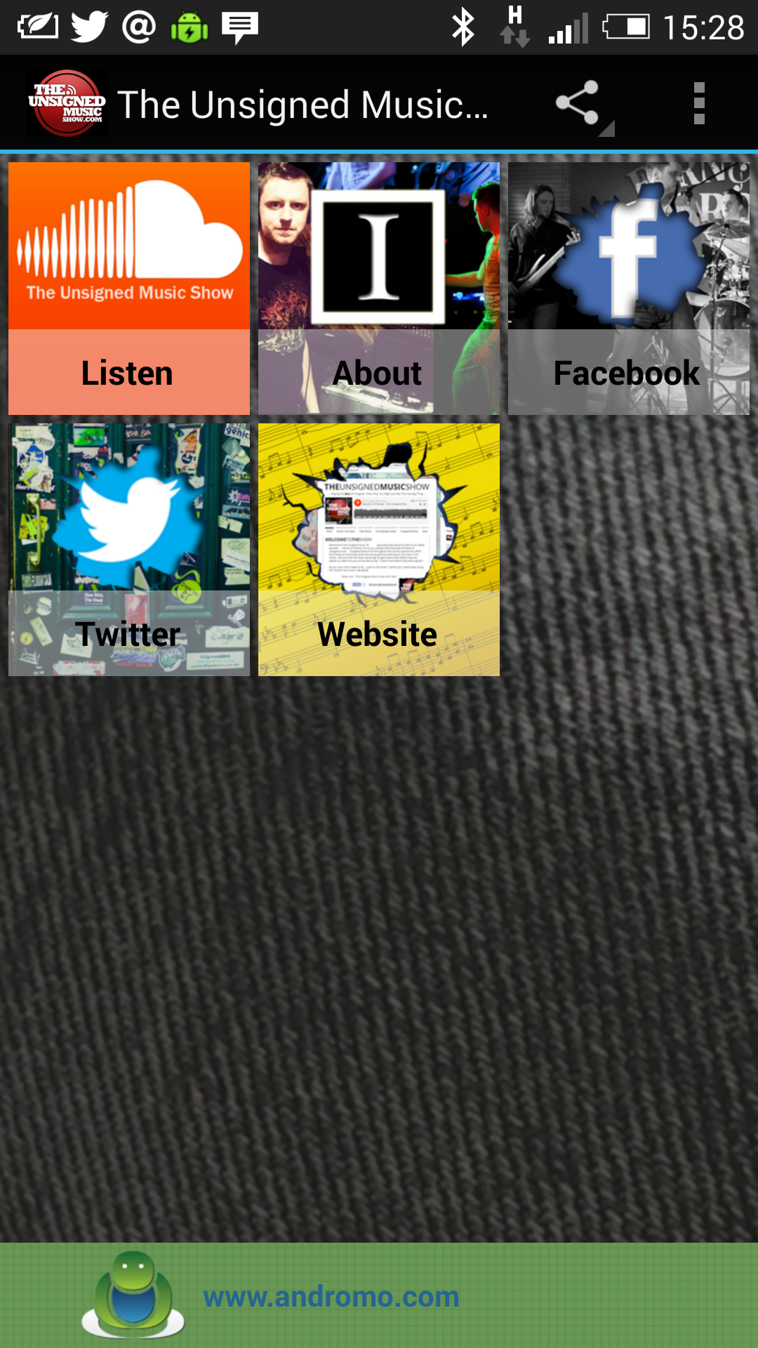 The Unsigned Music Show App on Amazon Appstore