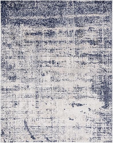 Miniatura 90 de SAFAVIEH Adirondack Collection Tapete de área XL, 12 x 15 pies, color crema y dorado, diseño abstracto moderno, no desprende pelusa y de fácil