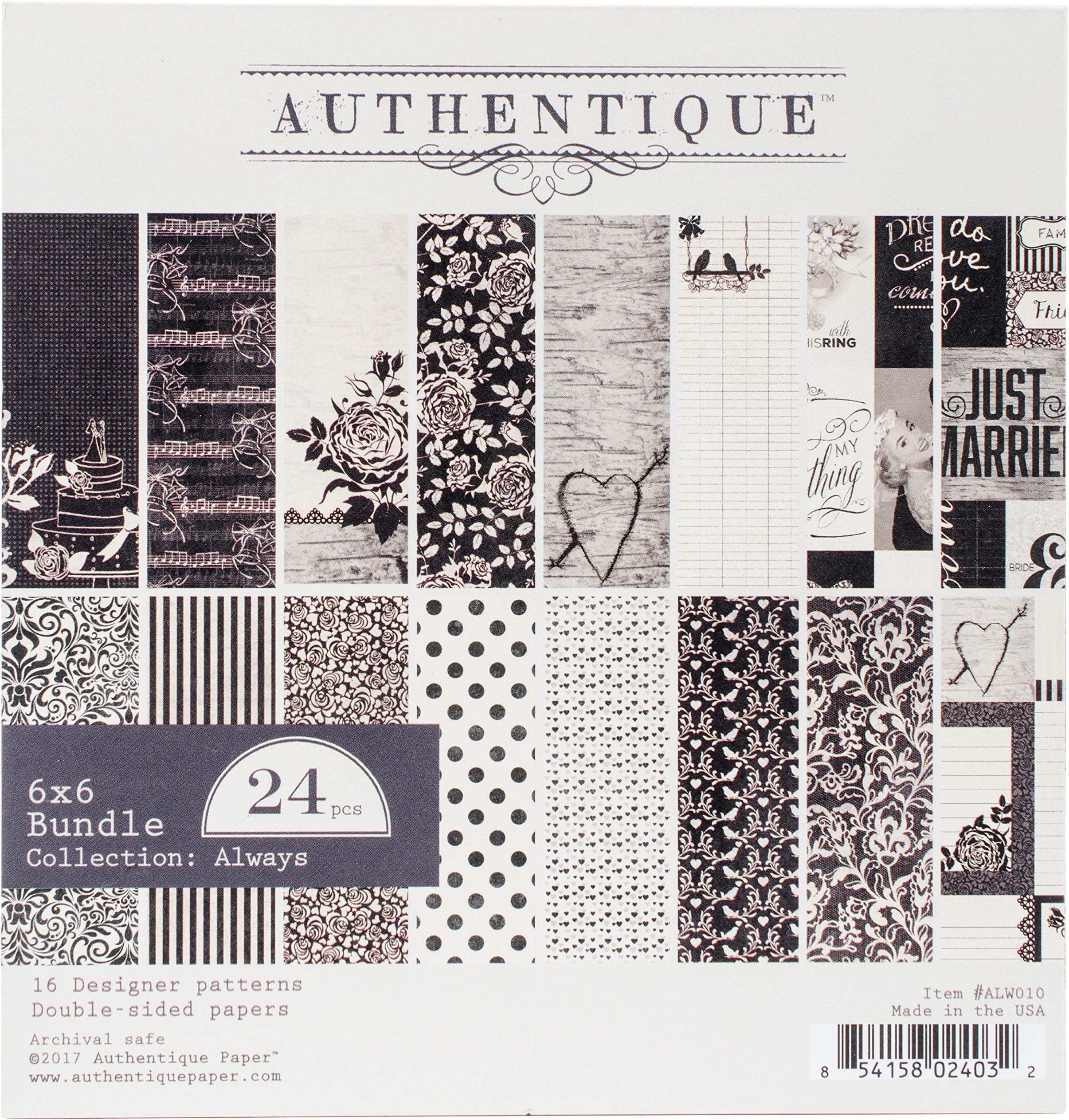 Authentique Paper Always 6x6 paper pad