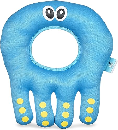 Miniatura 1 de Wags & Wiggles Juguete flotante de pulpo de 8.5 pulgadas  Un juguete flotante para perro lindo anillo de pulpo para piscina o lago  Juguete flotante