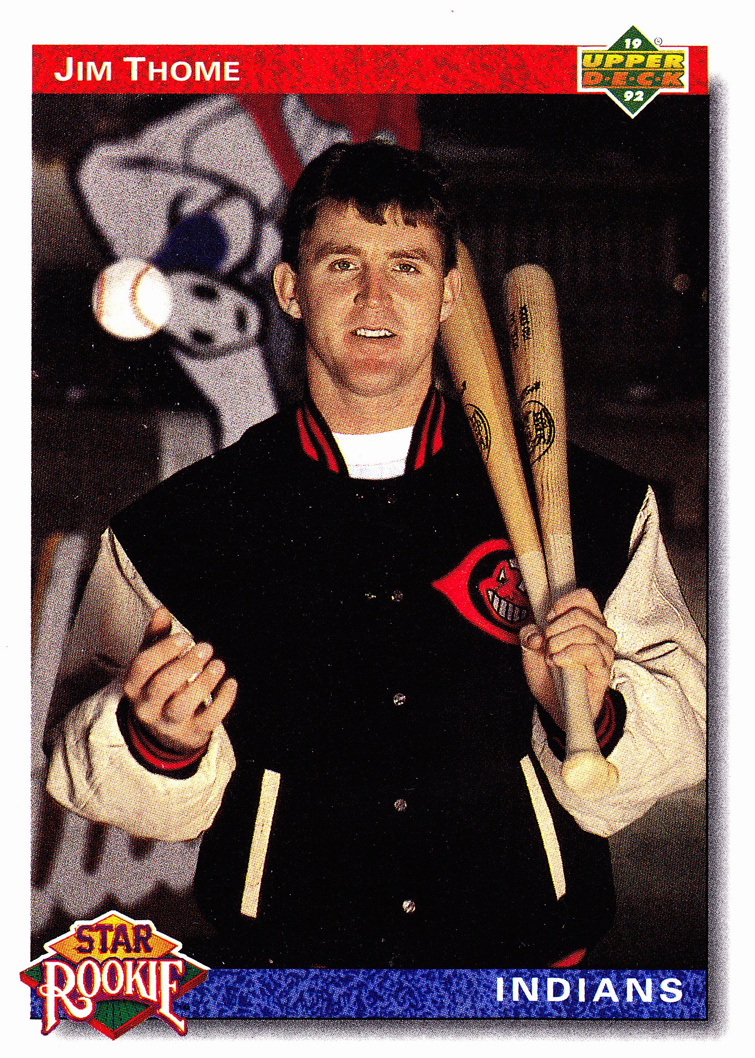 Amazon.com: 1992 UPPER DECK JIM THOME STAR ROOKIE : Sports & Outdoors