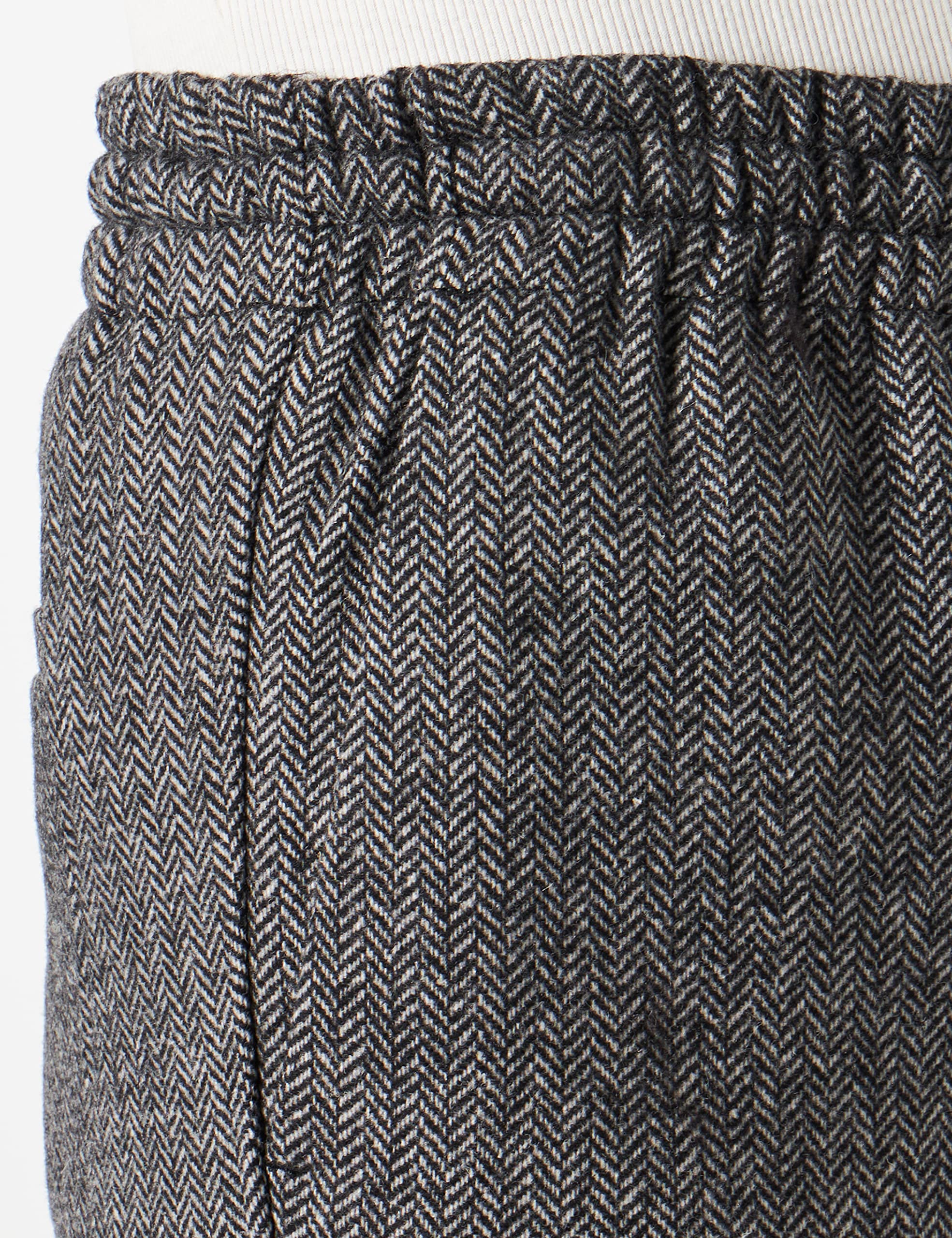 PART TWO Rondapw Pa spodnie damskie, Black Tweed Melange, 44