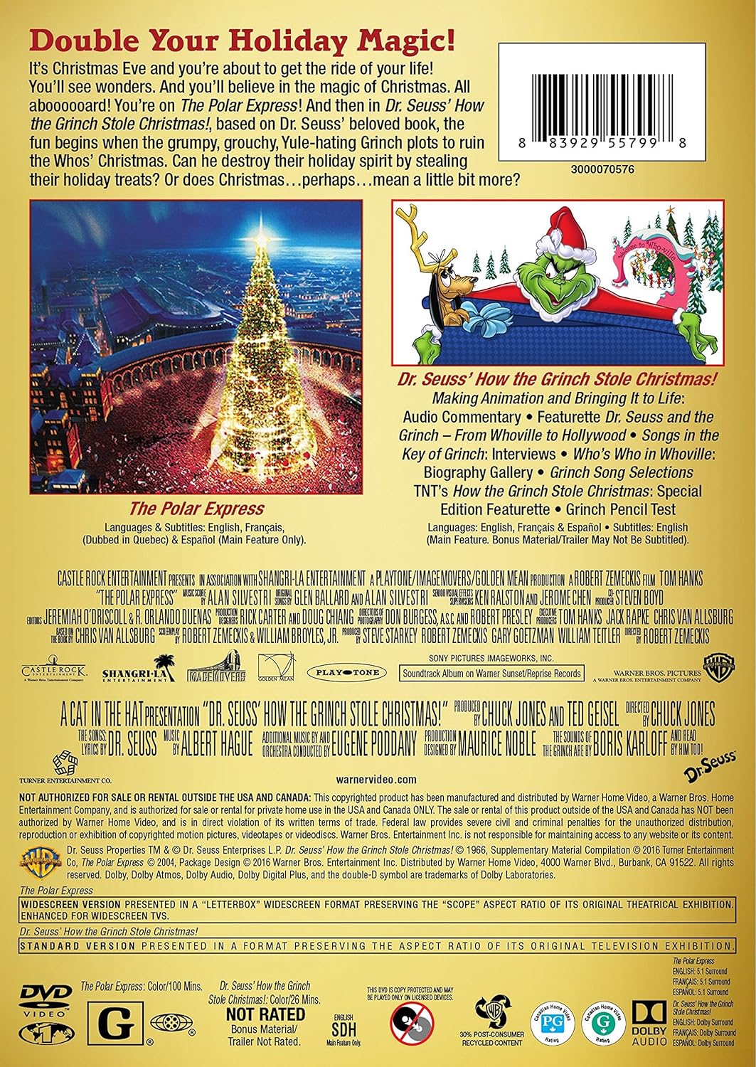 Buy The Polar Express How The Grinch Stole Christmas Online In Indonesia B01lfswbac Buy The Polar Express How The Grinch Stole Christmas Online In Indonesia B01lfswbac