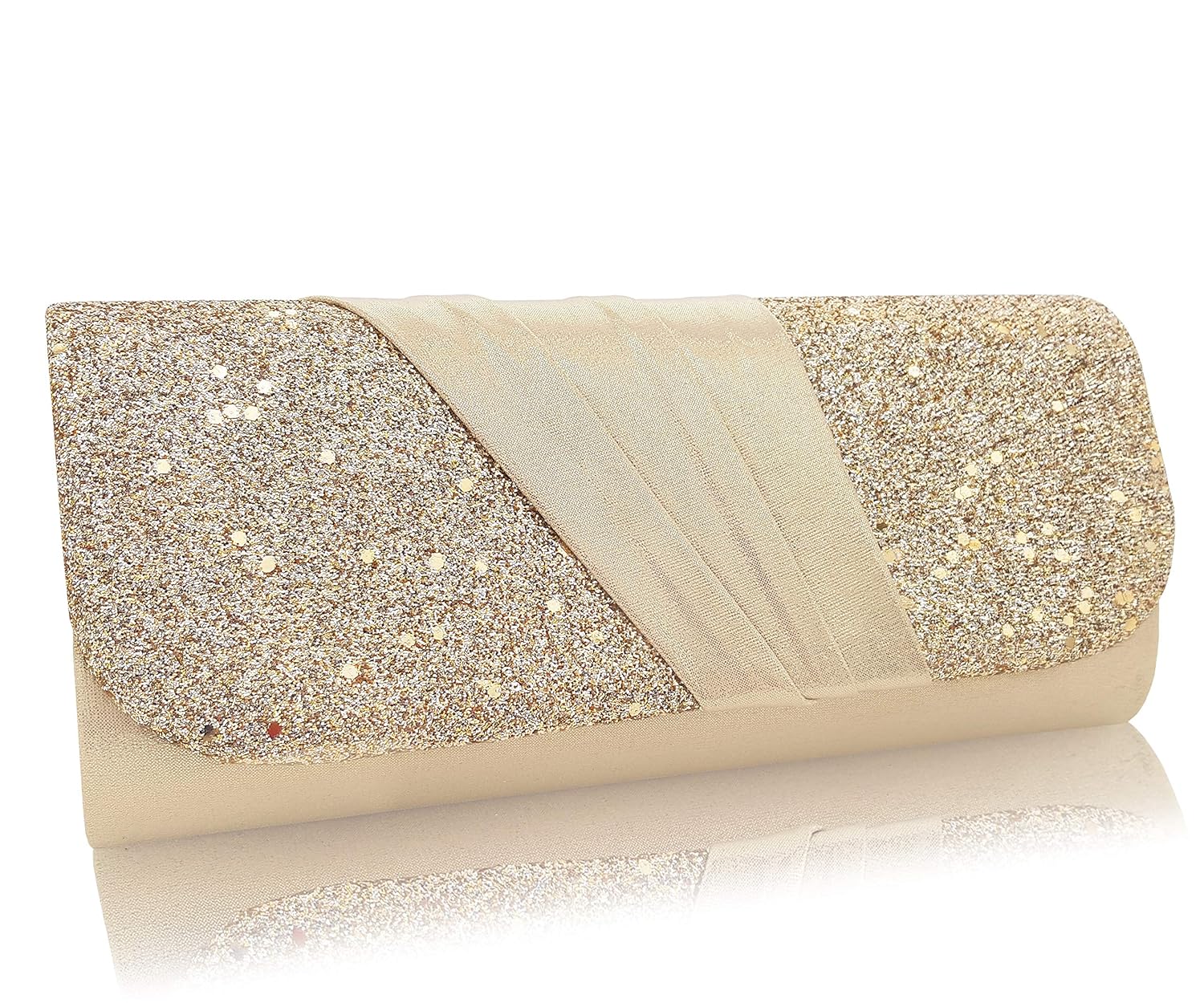 Diwali Sale VRITRAZ Sparkling Fancy Clutches, Evening Bridal Wedding Party Clutch Purse for Women Glitter Diwali Sale VRITRAZ Sparkling Fancy Clutches, Evening Bridal Wedding Party Clutch Purse for Women Glitter