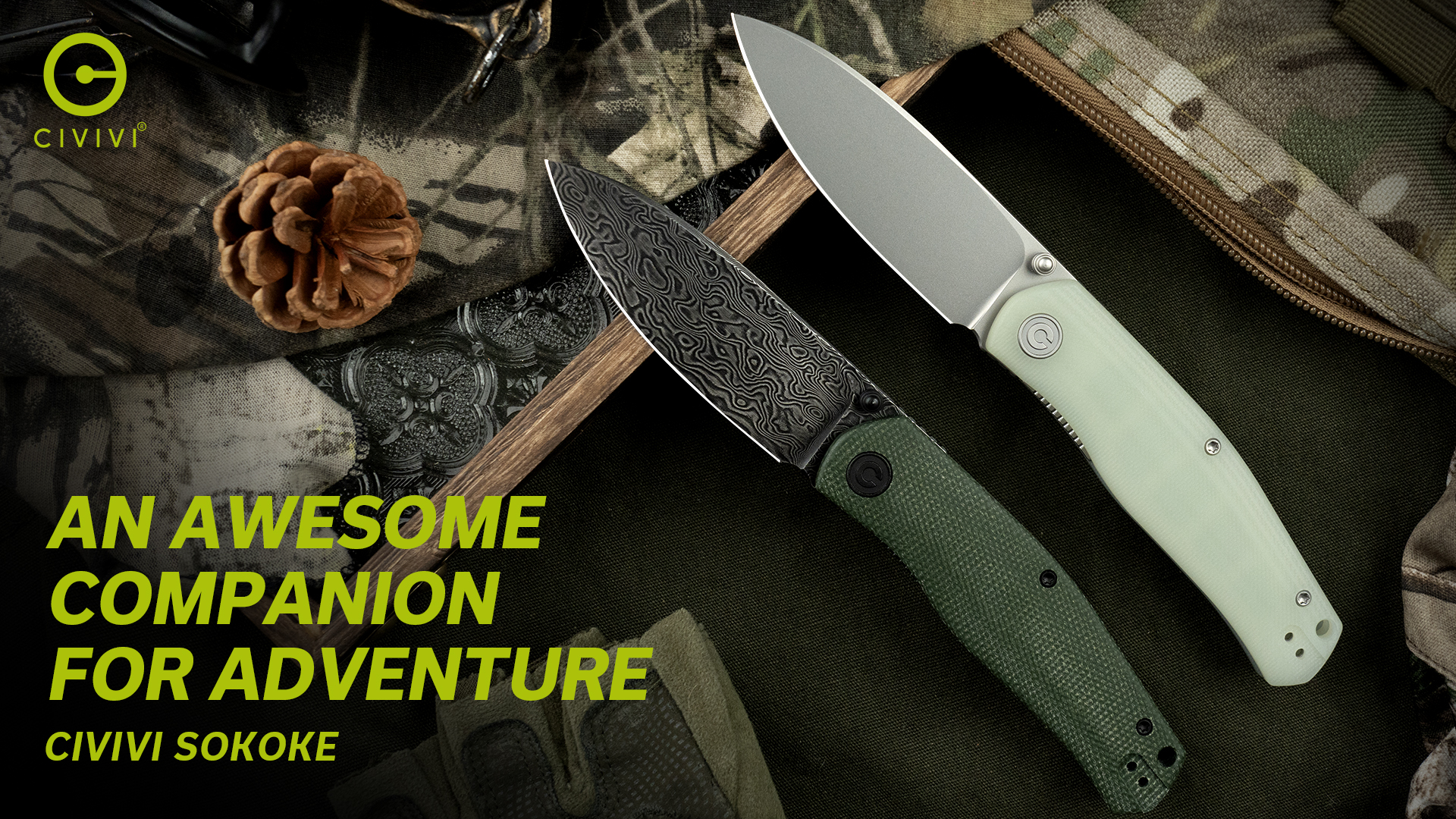Amazon.com: CIVIVI Sokoke Folding Knife, Pocket Knife for EDC