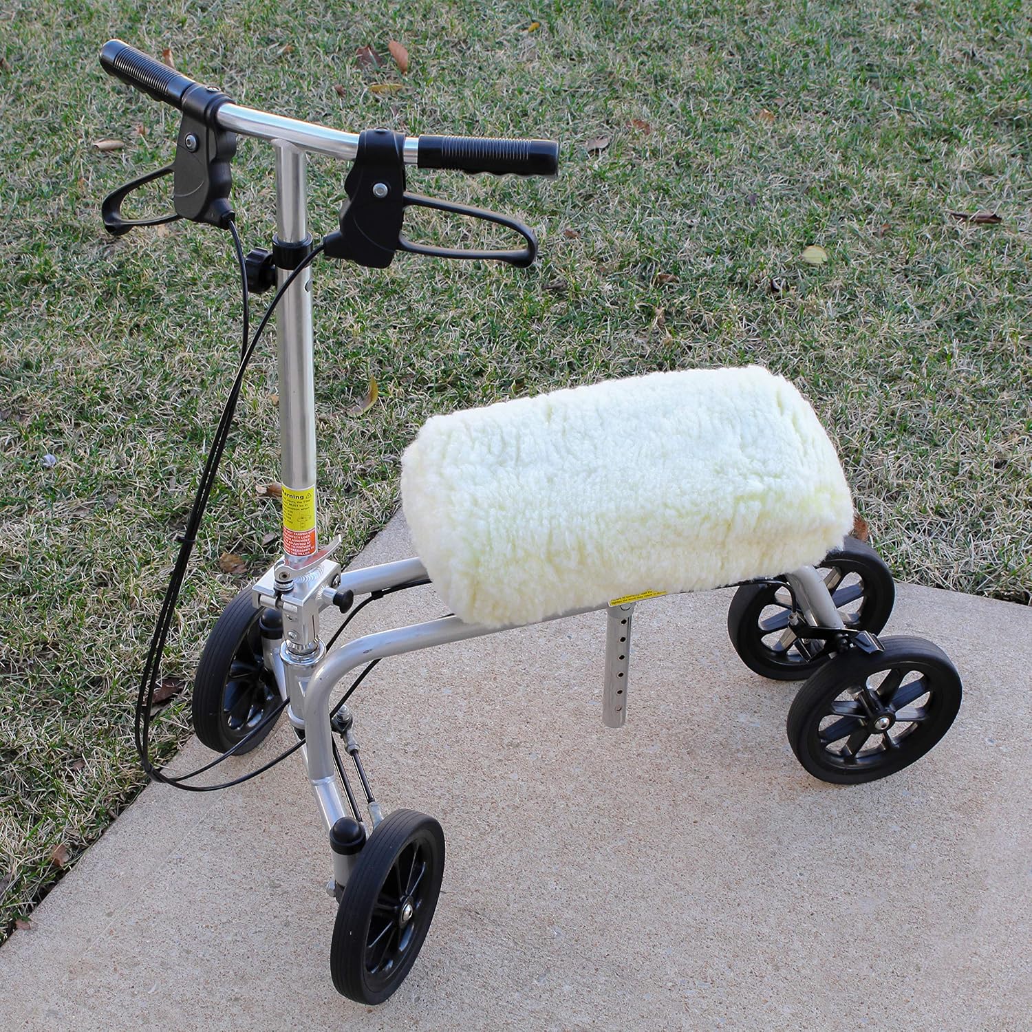 ST 523901 Universal Knee Walker Pad Cover - Natural White