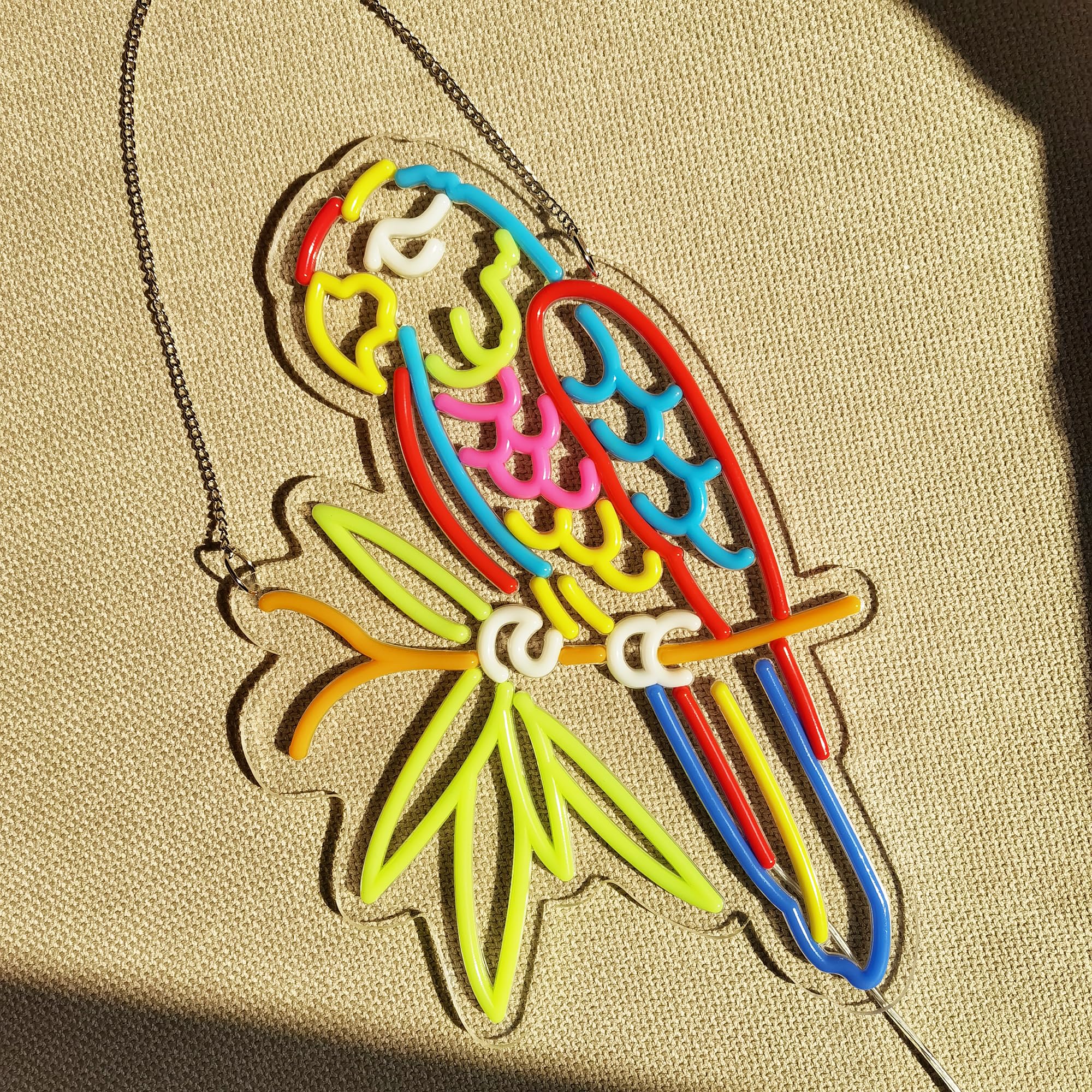 Parrot Neon Sign Night Light for Bar Club Bedroom Hotel Pub Cafe Wedding Birthday Party Gifts