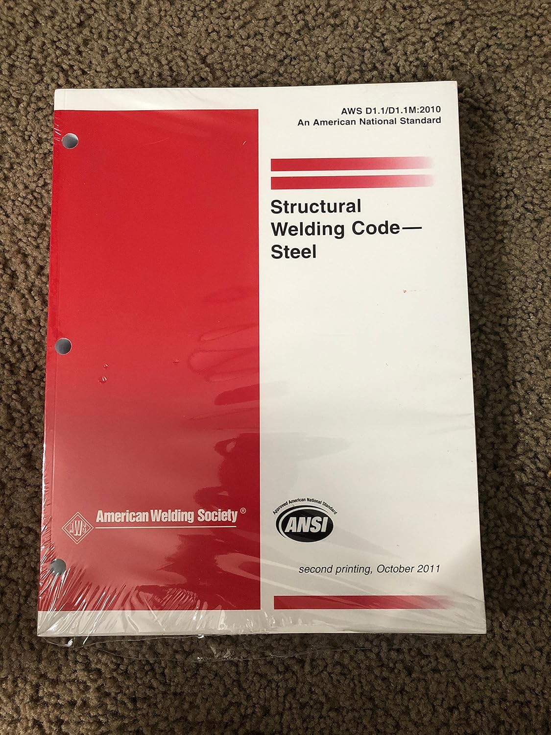 Aws D1.1/D1.1m 2010: Structural Welding Code Steel: AWS: 9780871717726 ...