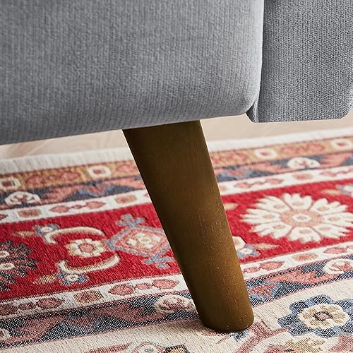 Miniatura 8 de Sofá biplaza de 48 pulgadas, sofá biplaza de 2 plazas, sofás pequeños modernos de mediados de siglo para sala de estar, dormitorio, apartamento, 2